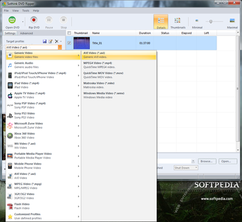 Sothink DVD Ripper screenshot 2
