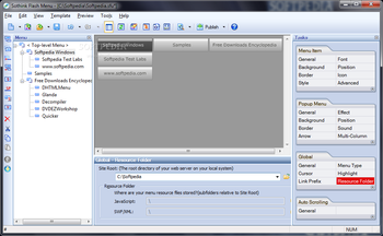 Sothink Flash Menu screenshot