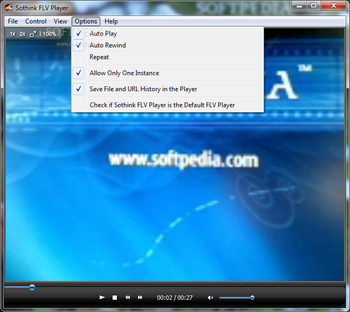 Sothink FLV Player screenshot 3
