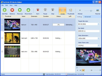 Sothink HD Movie Maker screenshot