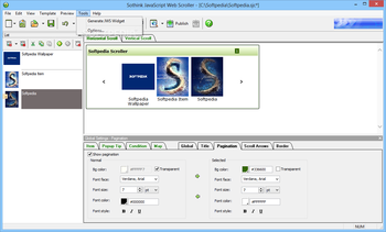 Sothink JavaScript Web Scroller screenshot 6