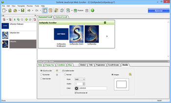Sothink JavaScript Web Scroller screenshot 8