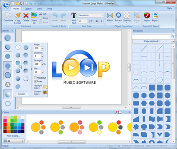 Sothink Logo Creator screenshot