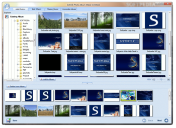 Sothink Photo Album Maker screenshot