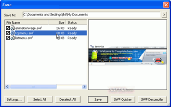 Sothink SWF Catcher for IE - Free screenshot 2