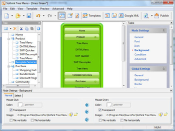 Sothink Tree Menu screenshot