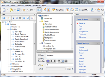 Sothink Tree Menu screenshot
