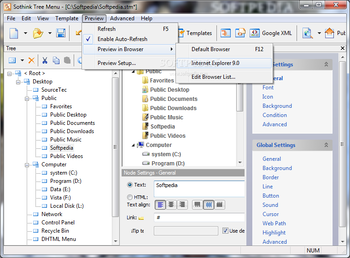 Sothink Tree Menu screenshot 6