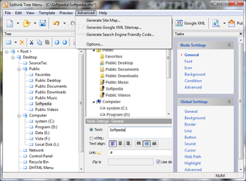 Sothink Tree Menu screenshot 7