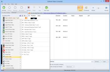 Sothink Video Converter screenshot 2