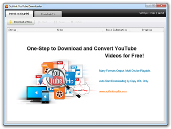 Sothink YouTube Downloader screenshot