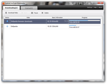 Sothink YouTube Downloader screenshot