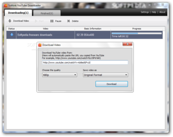 Sothink YouTube Downloader screenshot 2