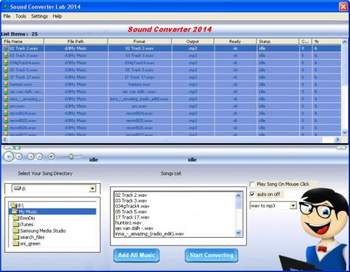 Sound Converter 2014 screenshot