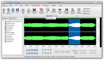 Sound Editor Deluxe screenshot 3