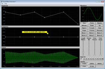 Sound Effects Generator screenshot