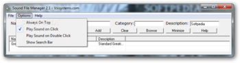 Sound File Manager screenshot 2