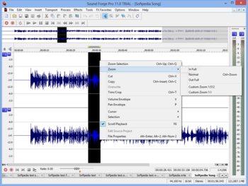 Sound Forge Pro screenshot