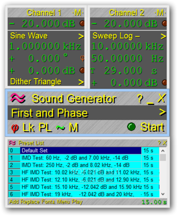 Sound Frequency Generator (formerly Multi-Tone Sound Generator) screenshot 3
