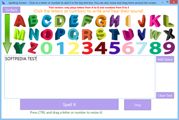 Sound of the Letters and Numbers screenshot 2