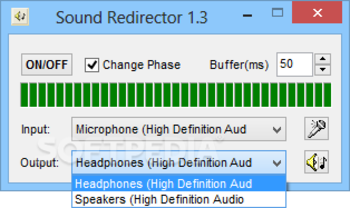 Sound Redirector screenshot