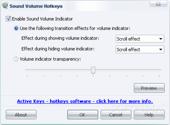 Sound Volume Hotkeys screenshot