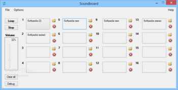 Soundboard screenshot