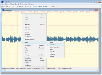 SoundEditor screenshot