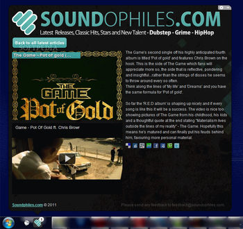 Soundophiles for Pokki screenshot 2