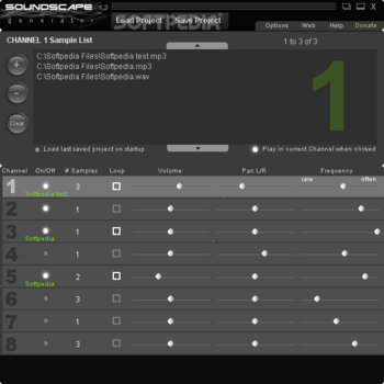 Soundscape Generator screenshot