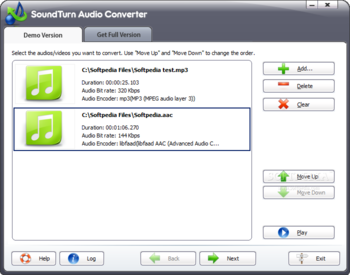 SoundTurn Audio Converter screenshot