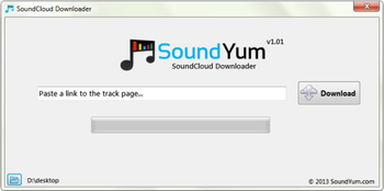 SoundYum SoundCloud Downloader screenshot