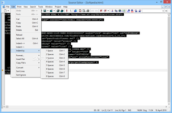 Source Editor screenshot 3