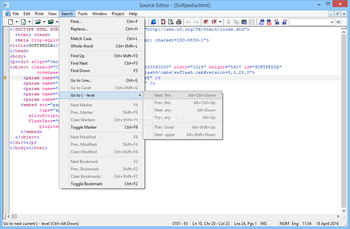 Source Editor screenshot 6
