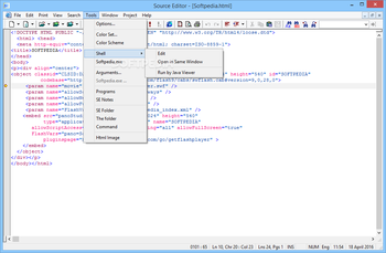 Source Editor screenshot 7