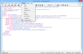 Source Editor screenshot 8