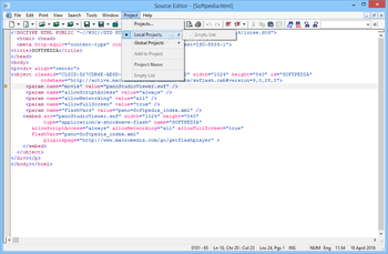 Source Editor screenshot 9