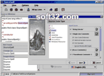 SourceSpell screenshot