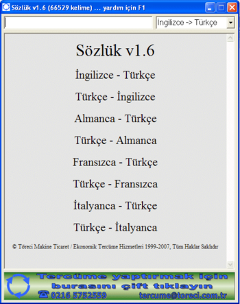Sozluk screenshot
