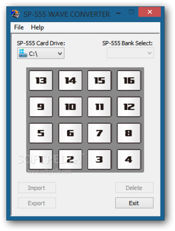 SP-555 Wave Converter screenshot