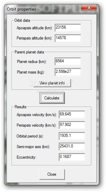 Space Calculators screenshot 2