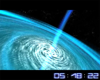 Space Flight 3D Screensaver screenshot