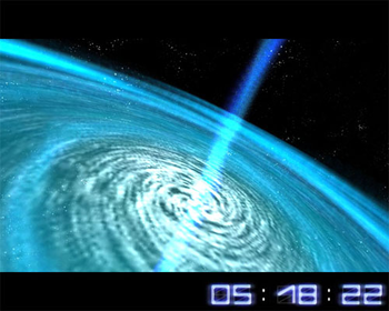 Space Flight 3D Screensaver screenshot 2