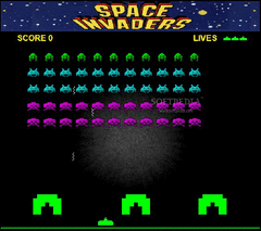 Space Invaders screenshot