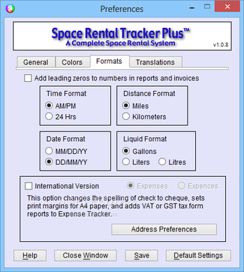 Space Rental Tracker Plus screenshot 11