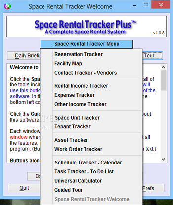 Space Rental Tracker Plus screenshot 2