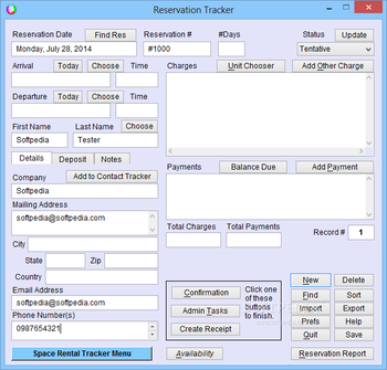 Space Rental Tracker Plus screenshot 3