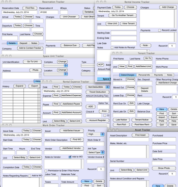 Space Rental Tracker Plus screenshot