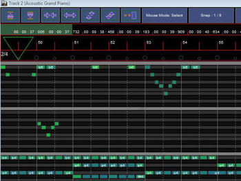 Space Toad MIDI screenshot