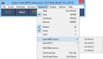 Space Toad MIDI Sequencer screenshot 9